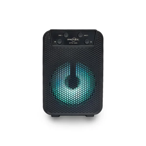 مینی اسپیکر بلوتوث Great Nice مدل GTS-1345 شارژی و قابل حمل با رقص نور