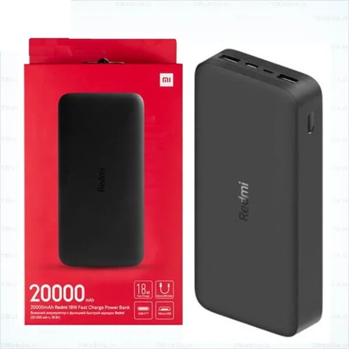 پاوربانک شیائومی Redmi 18w Fast charge 20000