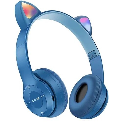 هدفون بلوتوثی و رم خور گربه ای مدل P47M